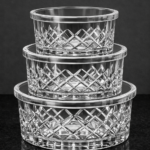 Luxury Crystal Storage Bowls Set (3 Sizes)